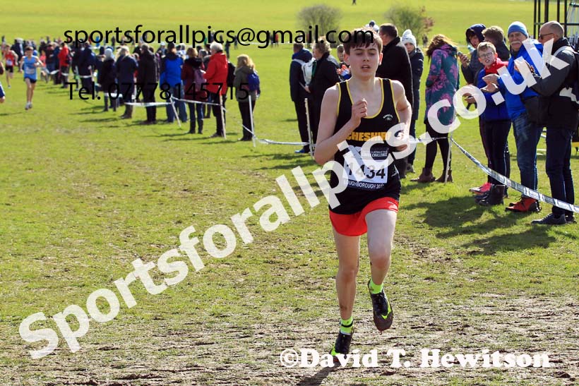 Boys Under-15s 2022 CAU Inter Counties Cross Country, Prestwold Hall, Loughborough.  Photo: David T. Hewitson/Sports for All Pics